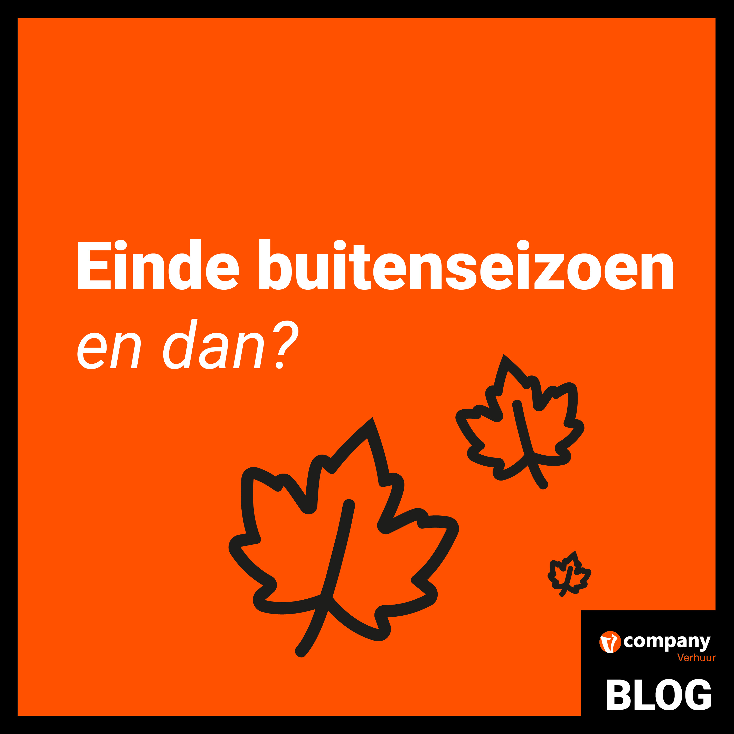 Wat kun je nog organiseren als het buitenseizoen voorbij is